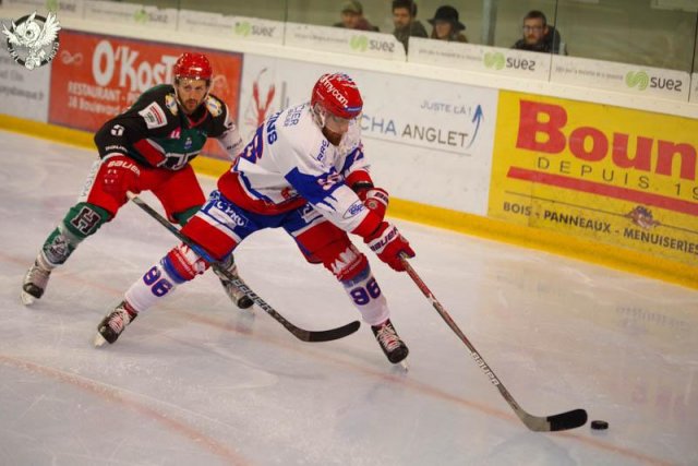 Photo hockey match Anglet - Lyon le 29/09/2018