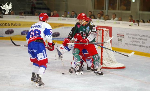 Photo hockey match Anglet - Lyon le 29/09/2018