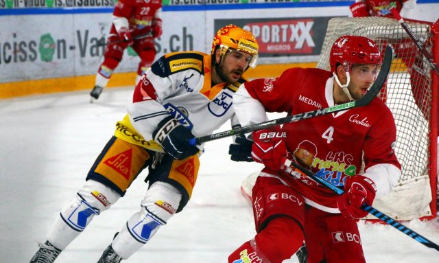 Photo hockey match Lausanne - Zug le 30/09/2018