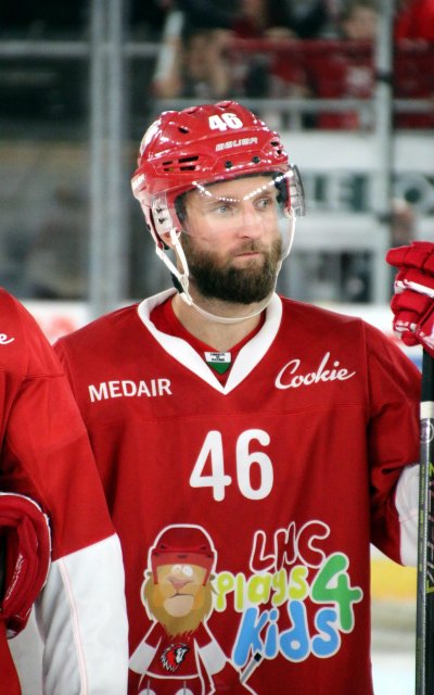 Photo hockey match Lausanne - Zug le 30/09/2018