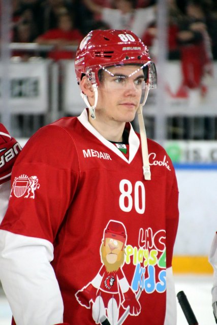 Photo hockey match Lausanne - Zug le 30/09/2018