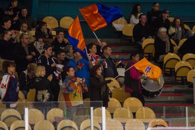 Photo hockey match Clermont-Ferrand - Courchevel-Méribel-Pralognan le 29/09/2018