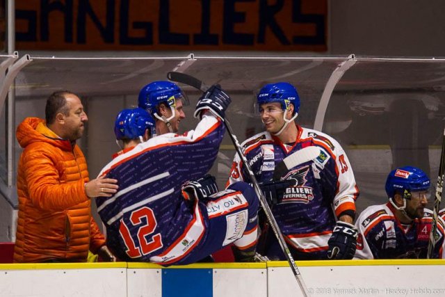 Photo hockey match Clermont-Ferrand - Courchevel-Méribel-Pralognan le 29/09/2018