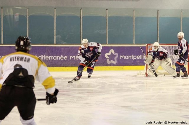 Photo hockey match Montpellier  - Chambéry le 29/09/2018