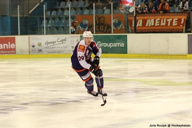 Photo hockey match Montpellier  - Chambéry le 29/09/2018