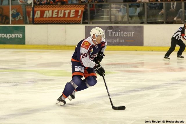 Photo hockey match Montpellier  - Chambéry le 29/09/2018