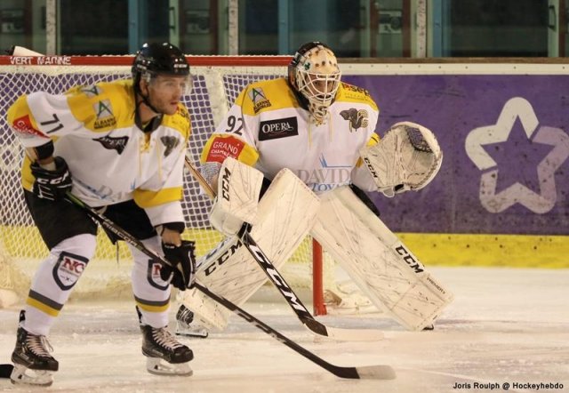 Photo hockey match Montpellier  - Chambéry le 29/09/2018