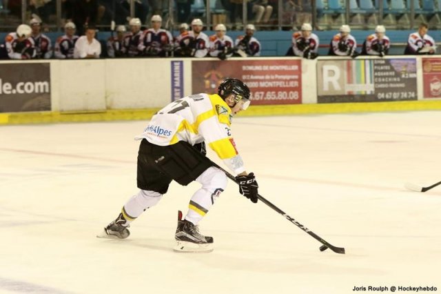 Photo hockey match Montpellier  - Chambéry le 29/09/2018