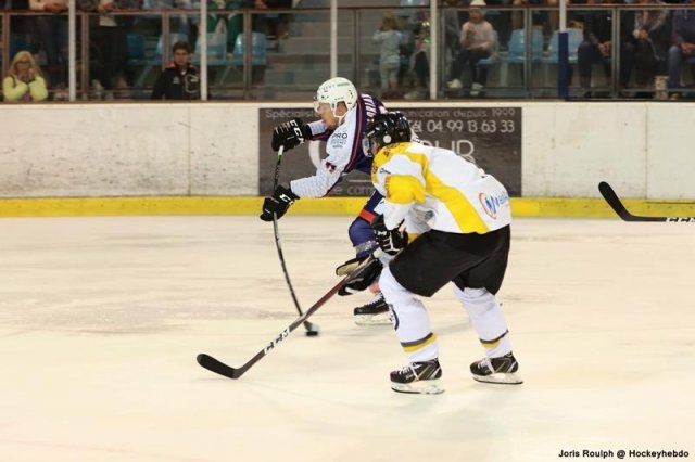 Photo hockey match Montpellier  - Chambéry le 29/09/2018
