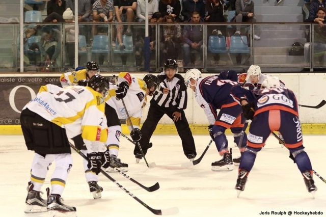 Photo hockey match Montpellier  - Chambéry le 29/09/2018