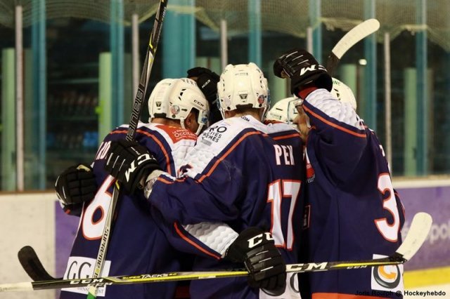 Photo hockey match Montpellier  - Chambéry le 29/09/2018