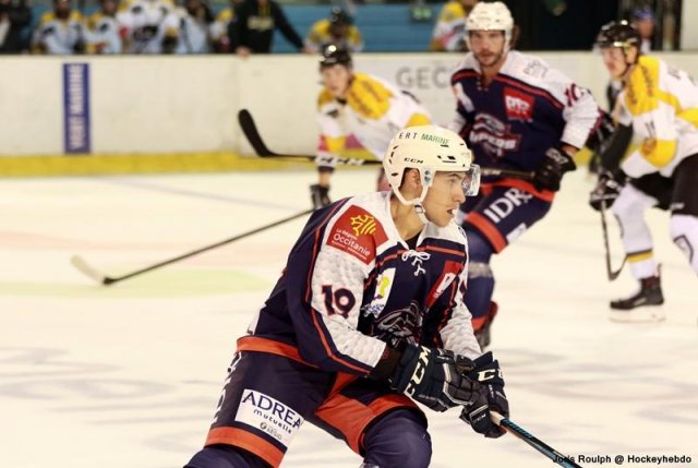 Photo hockey match Montpellier  - Chambéry le 29/09/2018