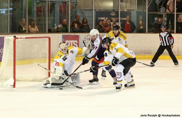 Photo hockey match Montpellier  - Chambéry le 29/09/2018