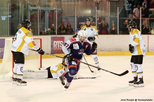 Photo hockey match Montpellier  - Chambéry le 29/09/2018