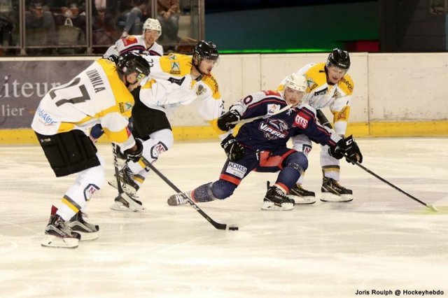 Photo hockey match Montpellier  - Chambéry le 29/09/2018