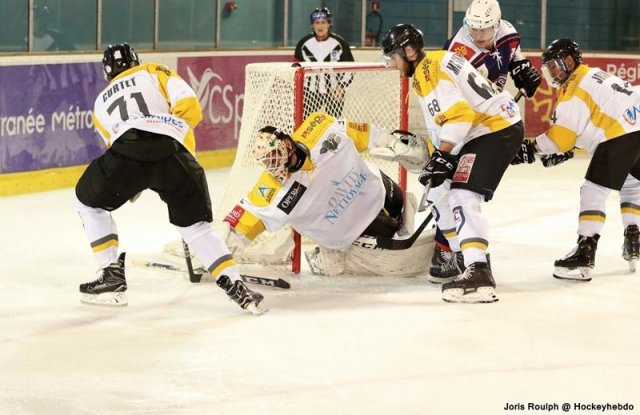 Photo hockey match Montpellier  - Chambéry le 29/09/2018