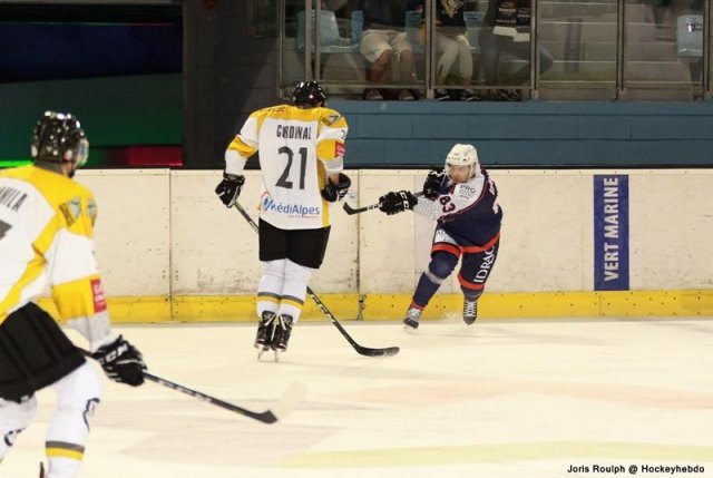 Photo hockey match Montpellier  - Chambéry le 29/09/2018