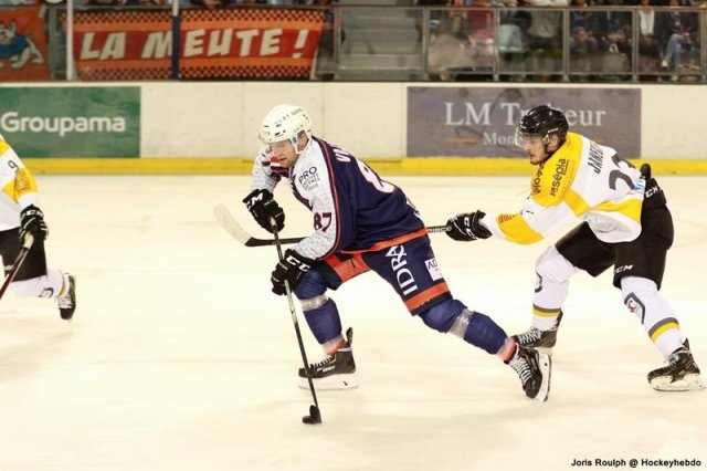 Photo hockey match Montpellier  - Chambéry le 29/09/2018