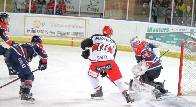 Photo hockey match Angers  - Anglet le 02/10/2018