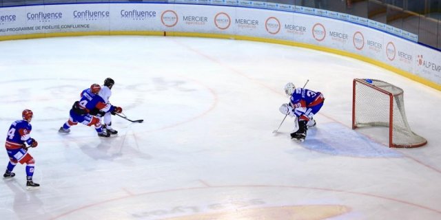 Photo hockey match Lyon - Chamonix  le 02/10/2018