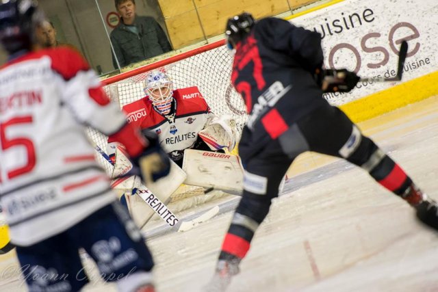Photo hockey match Chamonix  - Angers  le 05/10/2018
