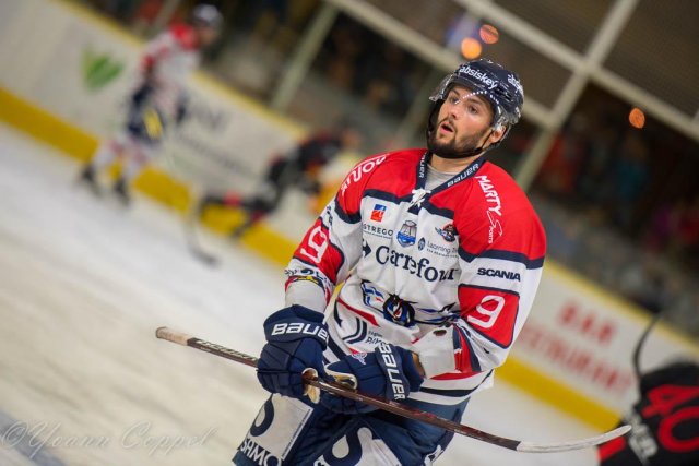 Photo hockey match Chamonix  - Angers  le 05/10/2018