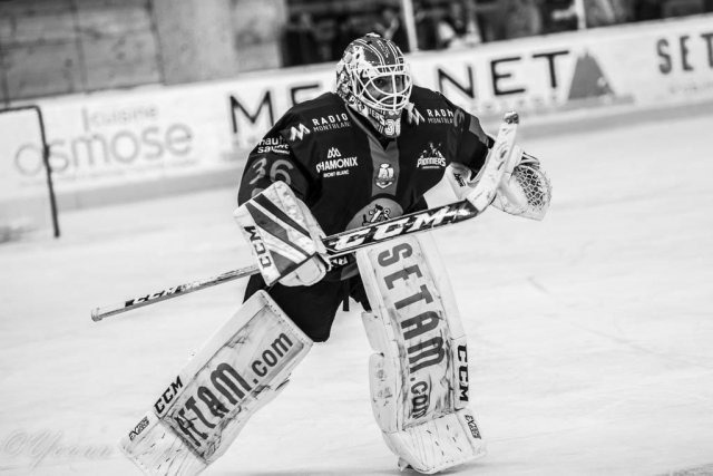 Photo hockey match Chamonix  - Angers  le 05/10/2018