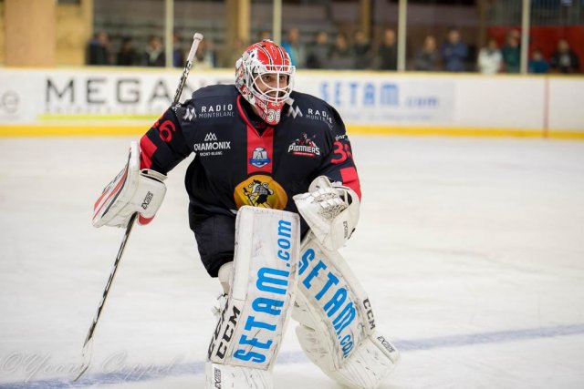 Photo hockey match Chamonix  - Angers  le 05/10/2018