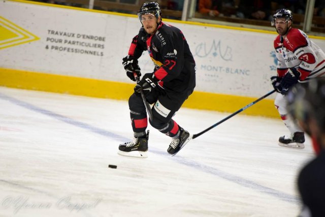 Photo hockey match Chamonix  - Angers  le 05/10/2018