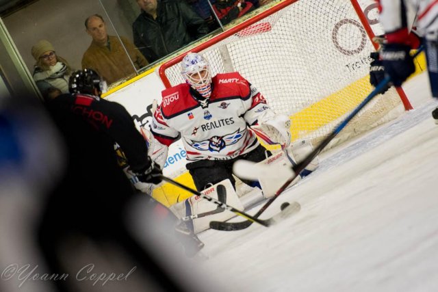 Photo hockey match Chamonix  - Angers  le 05/10/2018