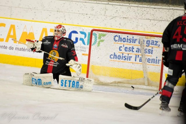 Photo hockey match Chamonix  - Angers  le 05/10/2018