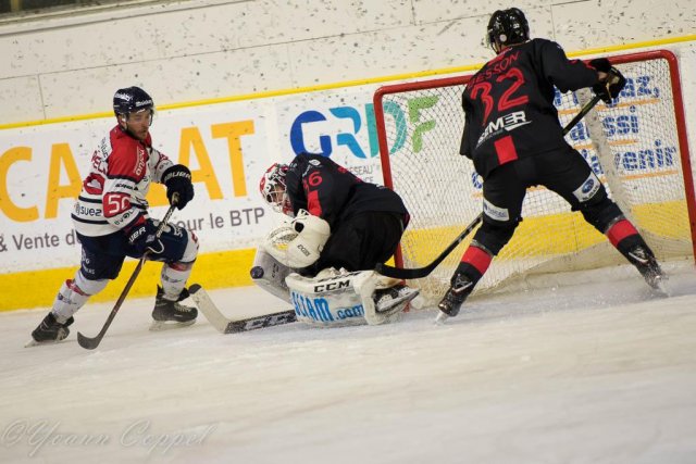 Photo hockey match Chamonix  - Angers  le 05/10/2018