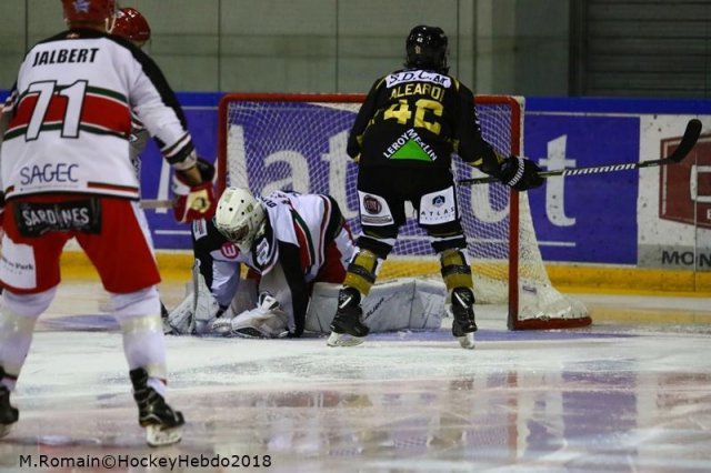 Photo hockey match Rouen - Anglet le 05/10/2018