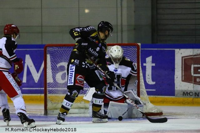 Photo hockey match Rouen - Anglet le 05/10/2018