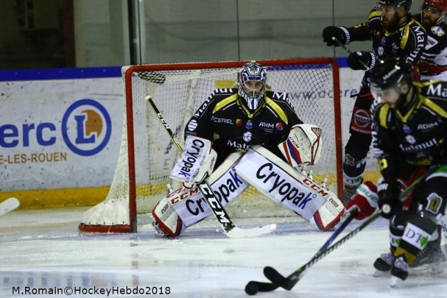 Photo hockey match Rouen - Anglet le 05/10/2018