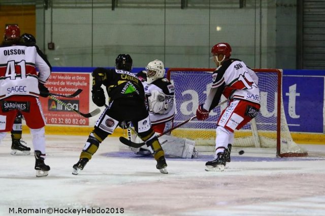 Photo hockey match Rouen - Anglet le 05/10/2018