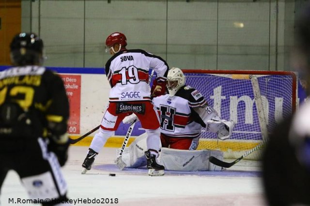 Photo hockey match Rouen - Anglet le 05/10/2018