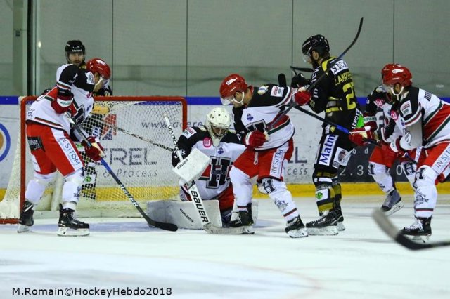 Photo hockey match Rouen - Anglet le 05/10/2018