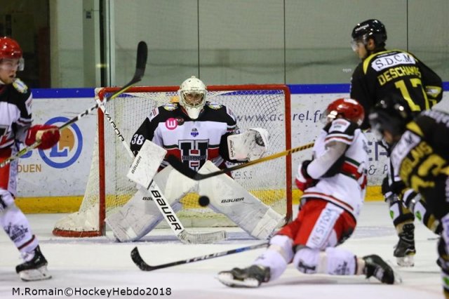 Photo hockey match Rouen - Anglet le 05/10/2018