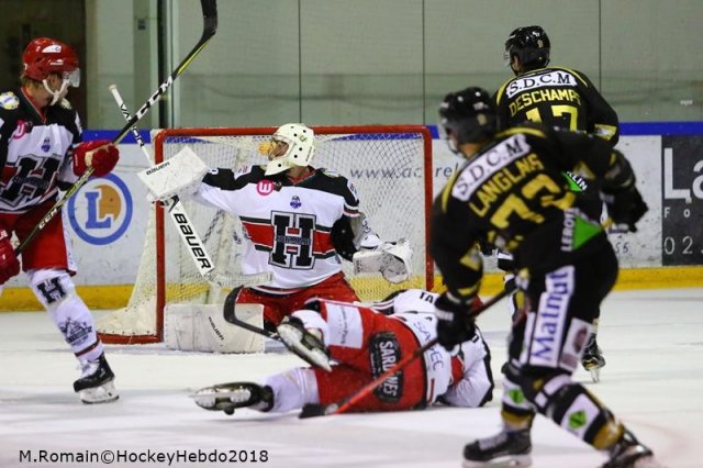 Photo hockey match Rouen - Anglet le 05/10/2018
