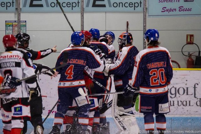 Photo hockey match Clermont-Ferrand - Cholet  le 06/10/2018