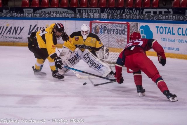 Photo hockey match Grenoble  - Rouen II le 07/10/2018