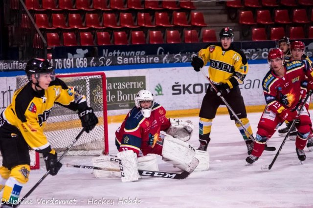 Photo hockey match Grenoble  - Rouen II le 07/10/2018