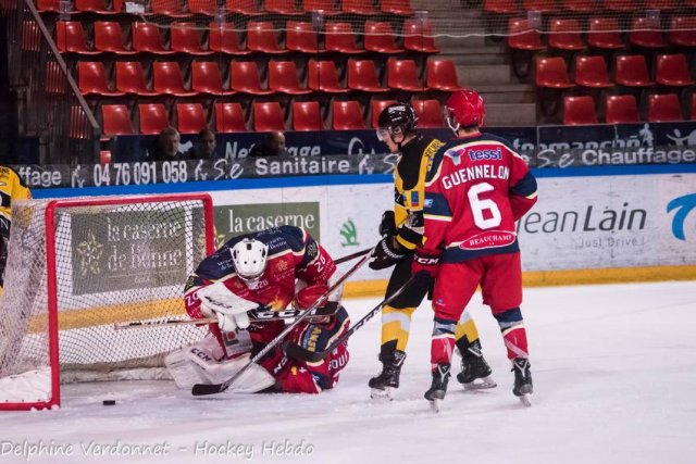 Photo hockey match Grenoble  - Rouen II le 07/10/2018