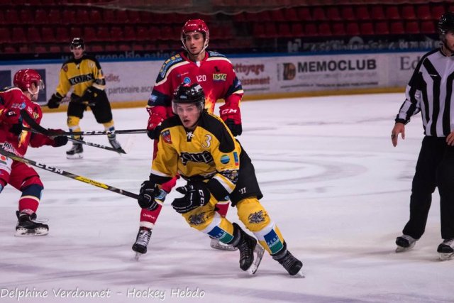 Photo hockey match Grenoble  - Rouen II le 07/10/2018