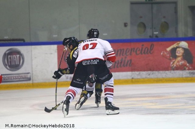 Photo hockey match Rouen - Bordeaux le 07/10/2018