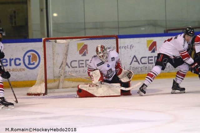 Photo hockey match Rouen - Bordeaux le 07/10/2018