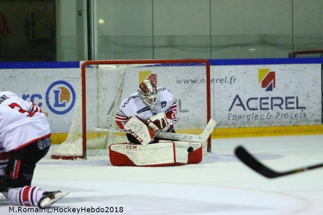 Photo hockey match Rouen - Bordeaux le 07/10/2018