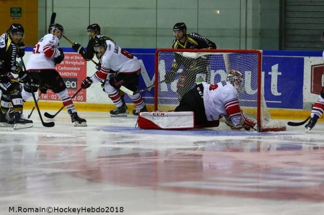 Photo hockey match Rouen - Bordeaux le 07/10/2018