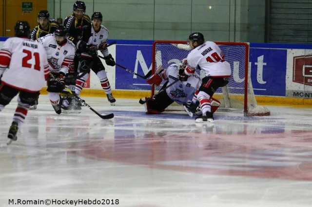 Photo hockey match Rouen - Bordeaux le 07/10/2018